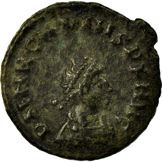 Monedă, 
  
  Arcadius, 
  
  Follis