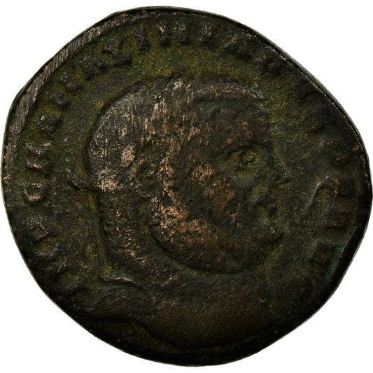 Monedă, 
  
  Maximianus, 
  
  Follis