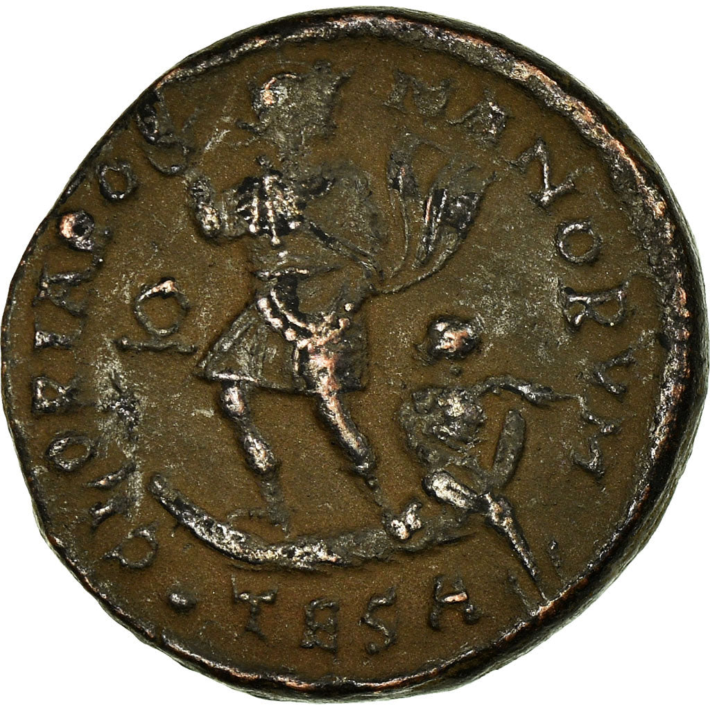 Monedă, 
  
  Valentinian al II-lea, 
  
  Maiorina