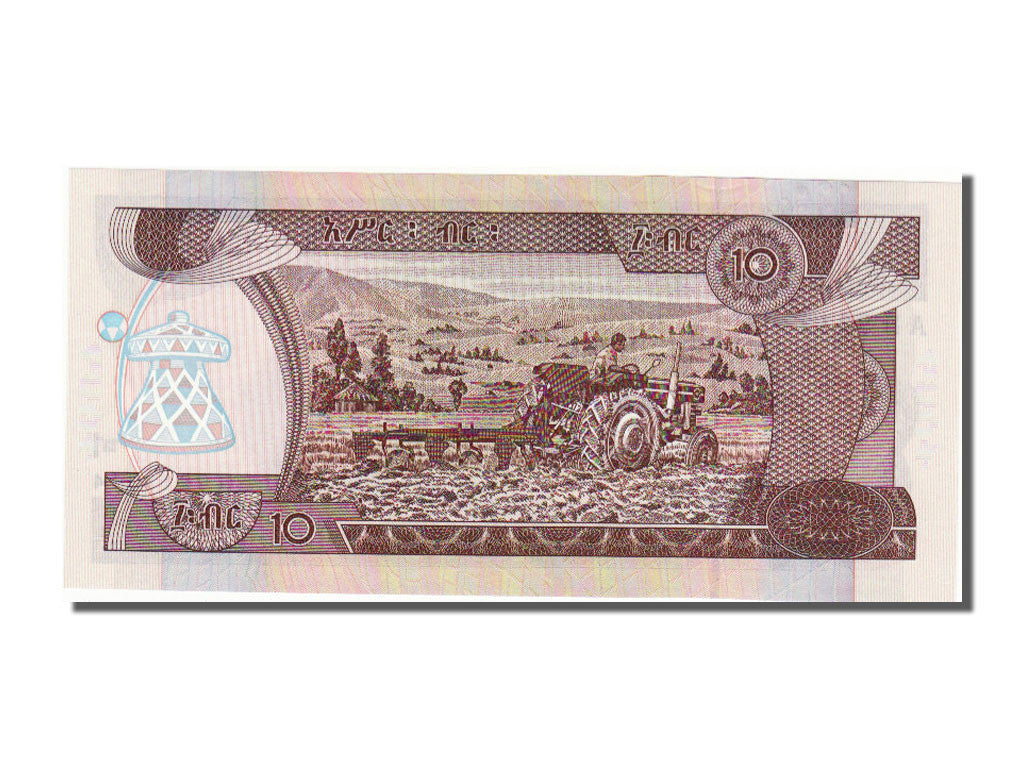 bancnota, 
  
  Etiopia, 
  
  10 Birr