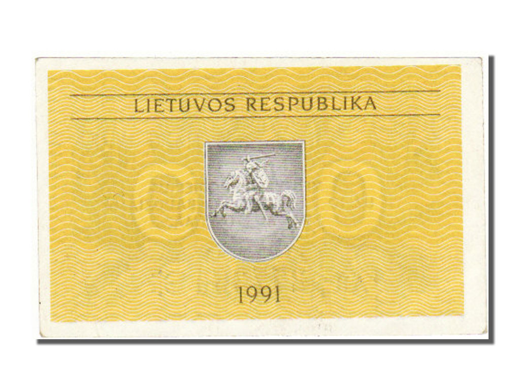 bancnota, 
  
  Lituania, 
  
  0,50 Talonas