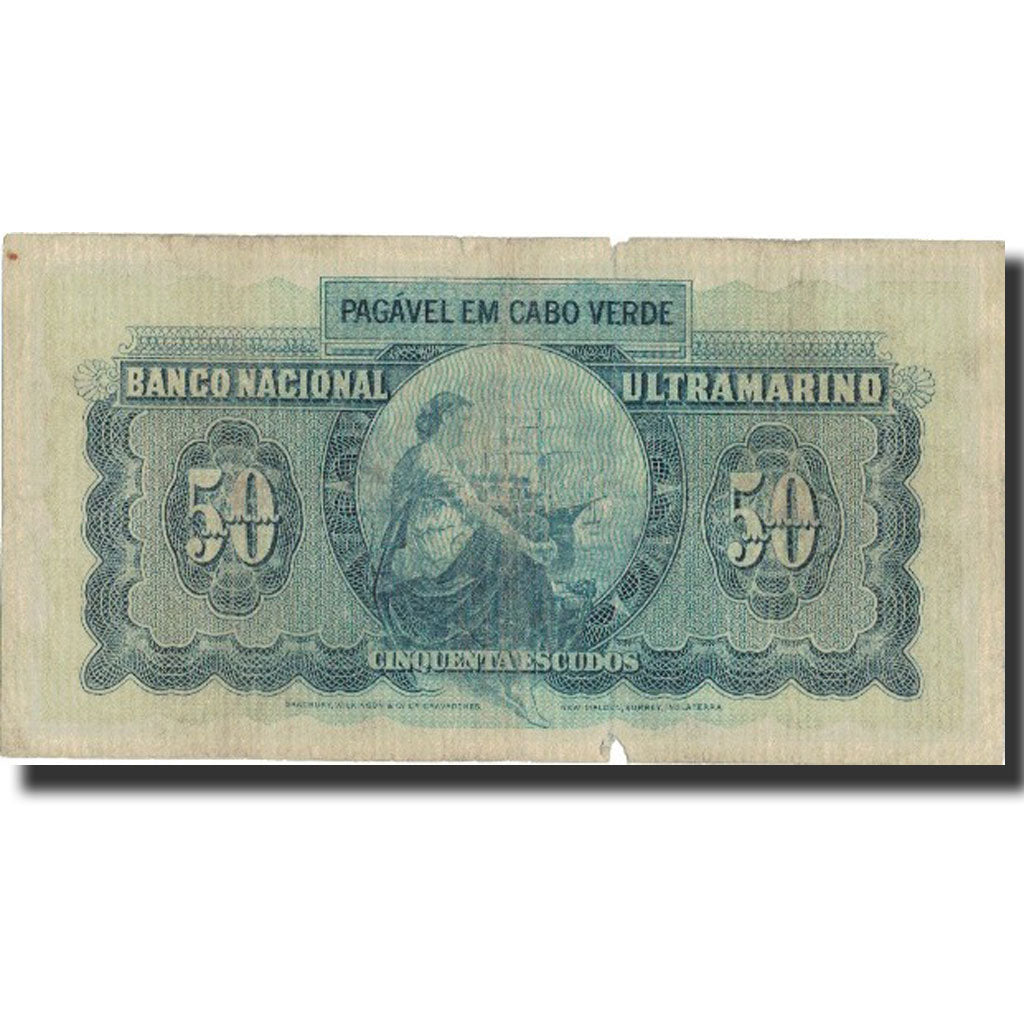 bancnota, 
  
  Capul Verde, 
  
  50 de scude