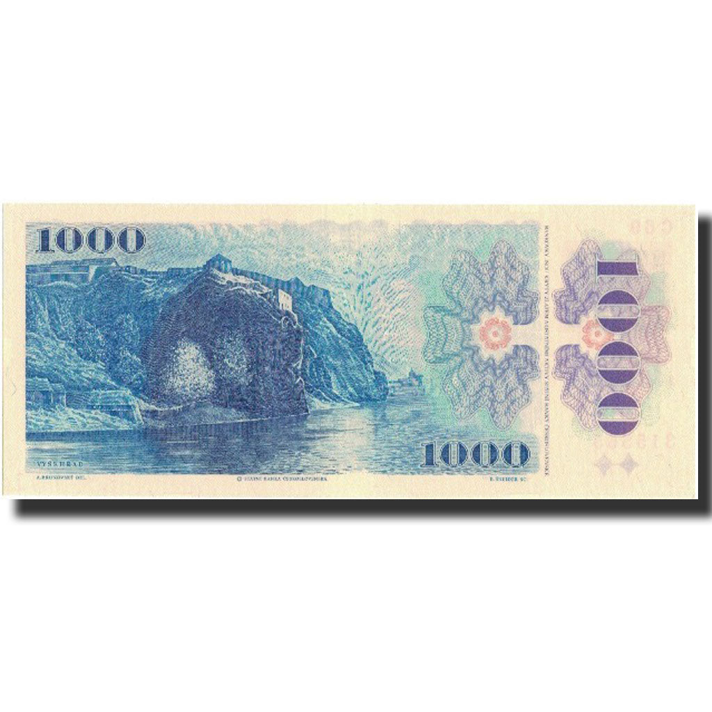 bancnota, 
  
  Republica Cehă, 
  
  1000 de coroane