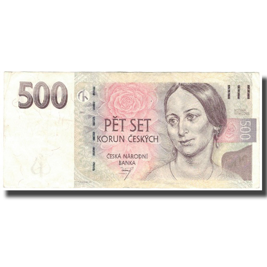 bancnota, 
  
  Republica Cehă, 
  
  500 de coroane