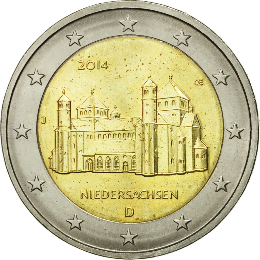 Germania, 
  
  2 euro, 
  
  Eglise Saint Michel