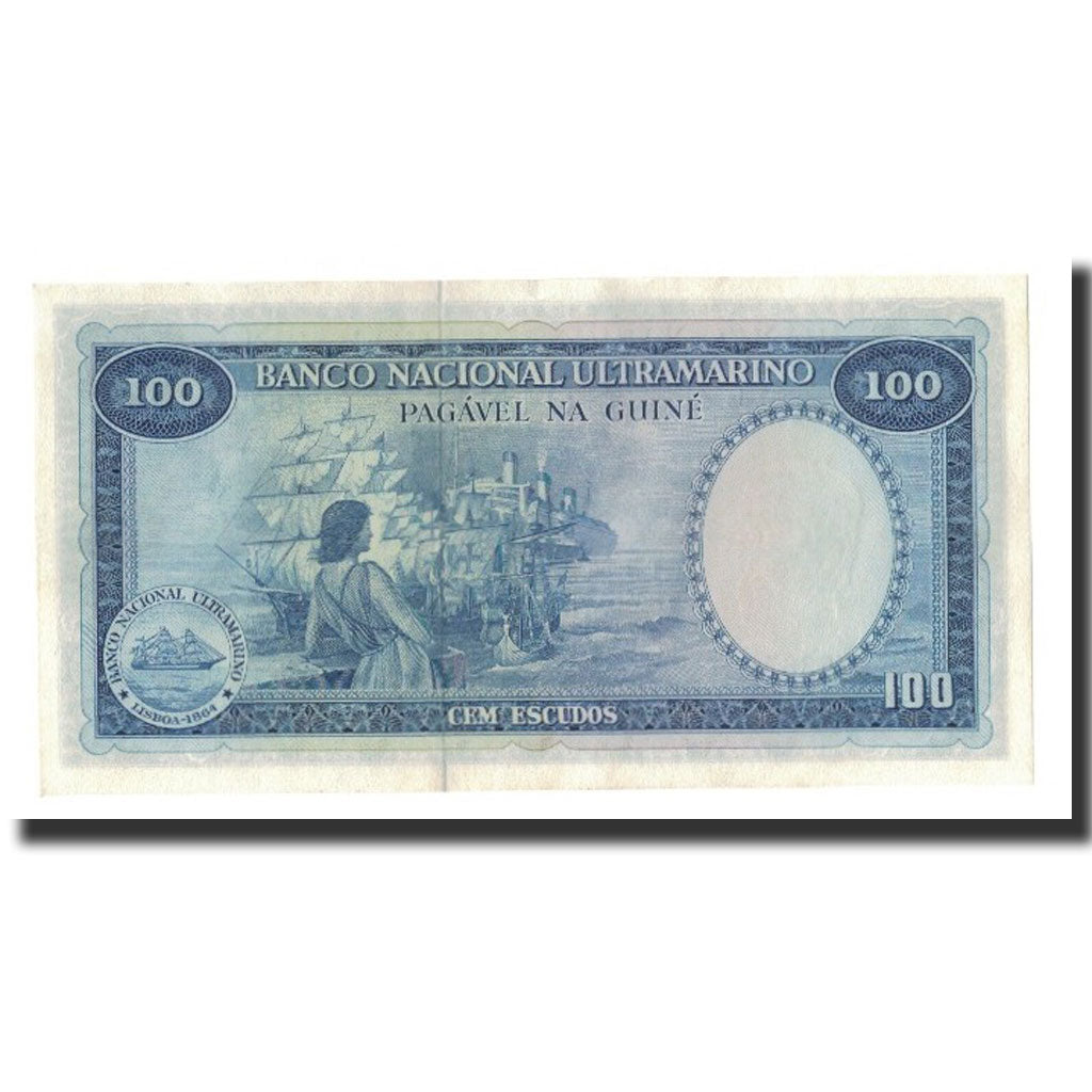 bancnota, 
  
  Guineea Portugheză, 
  
  100 de scude