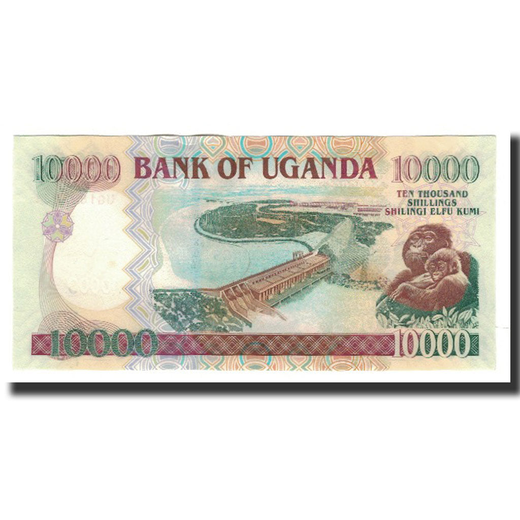 bancnota, 
  
  Uganda, 
  
  10