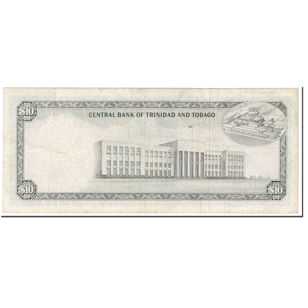 Trinidad și Tobago, 
  
  10 dolari, 
  
  Nedatat (1964)