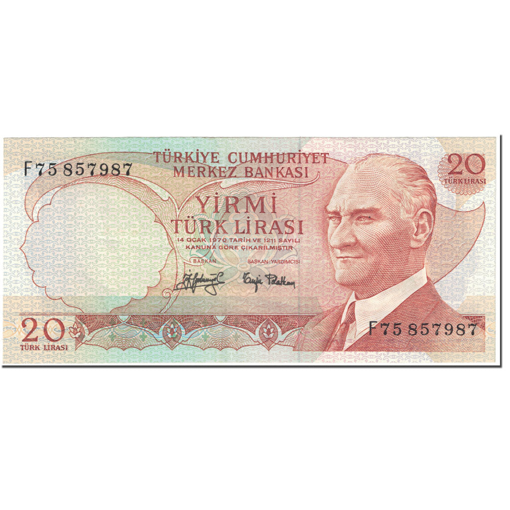 bancnota, 
  
  Curcan, 
  
  20 lire