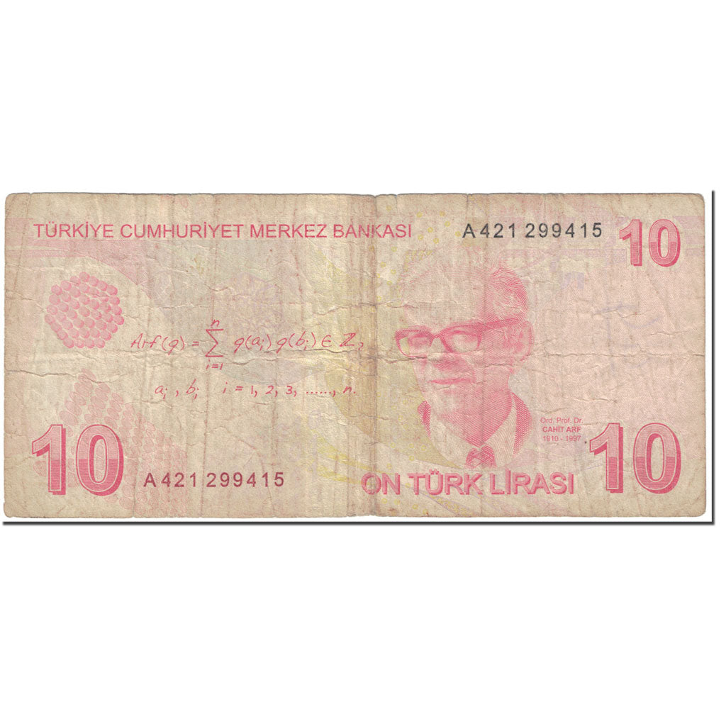 bancnota, 
  
  Curcan, 
  
  10 lire