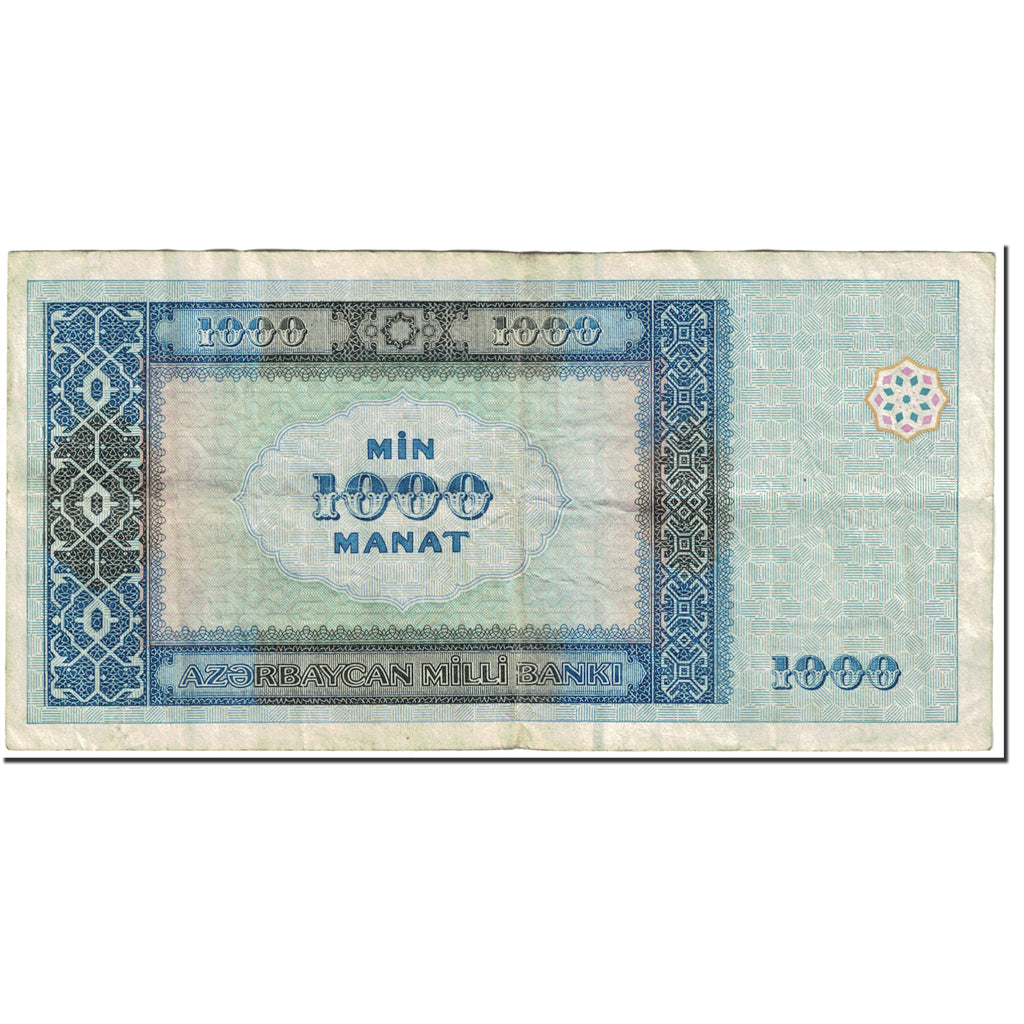 bancnota, 
  
  Azerbaidjan, 
  
  1000 Manat