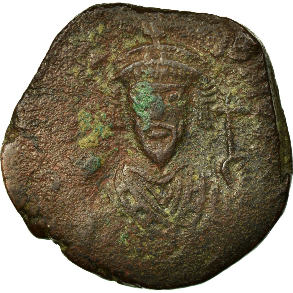 Monedă, 
  
  Phocas 602-610, 
  
  Follis