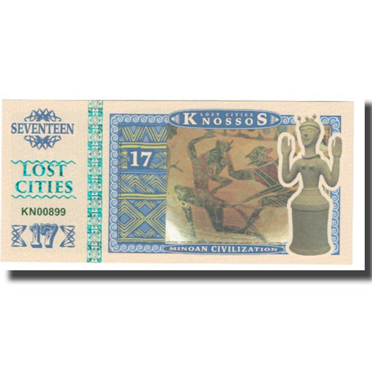 bancnota, 
  
  Grecia, 
  
  KNOSSOS