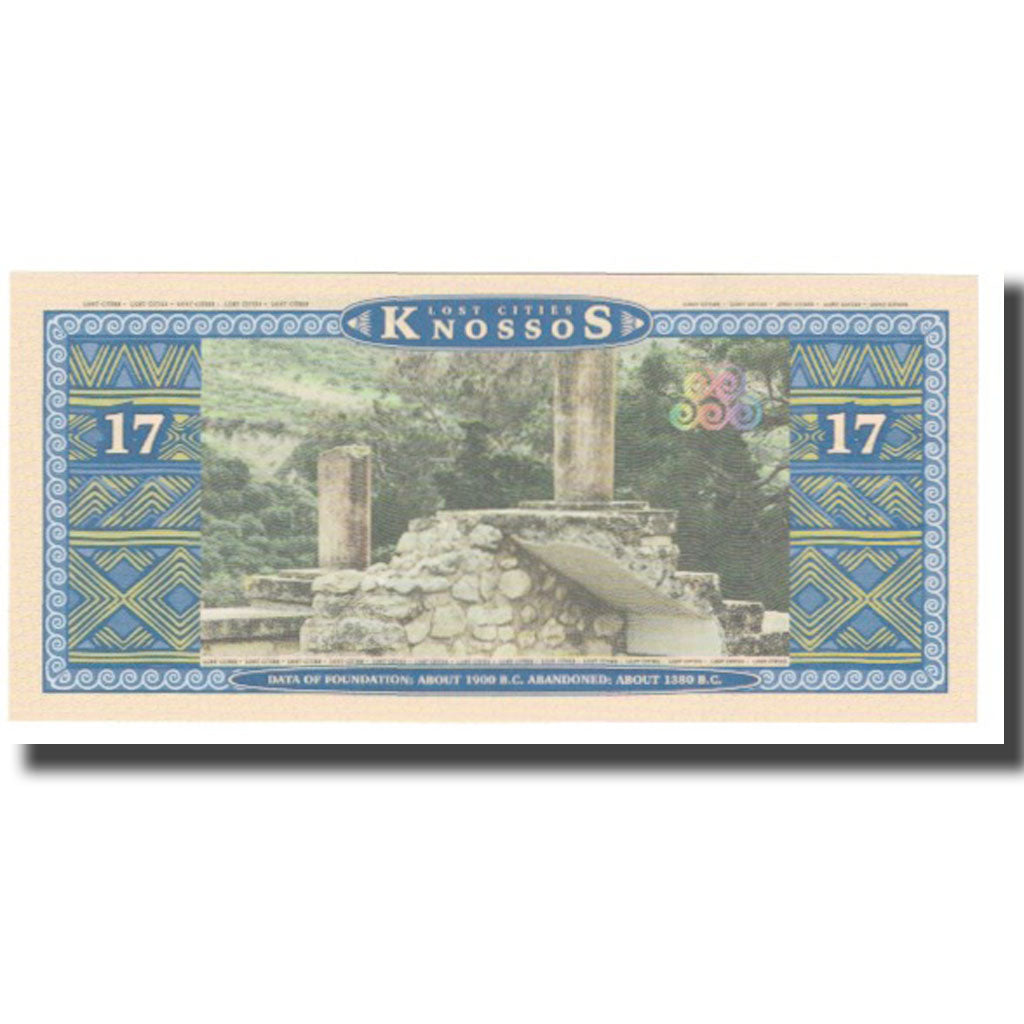 bancnota, 
  
  Grecia, 
  
  KNOSSOS