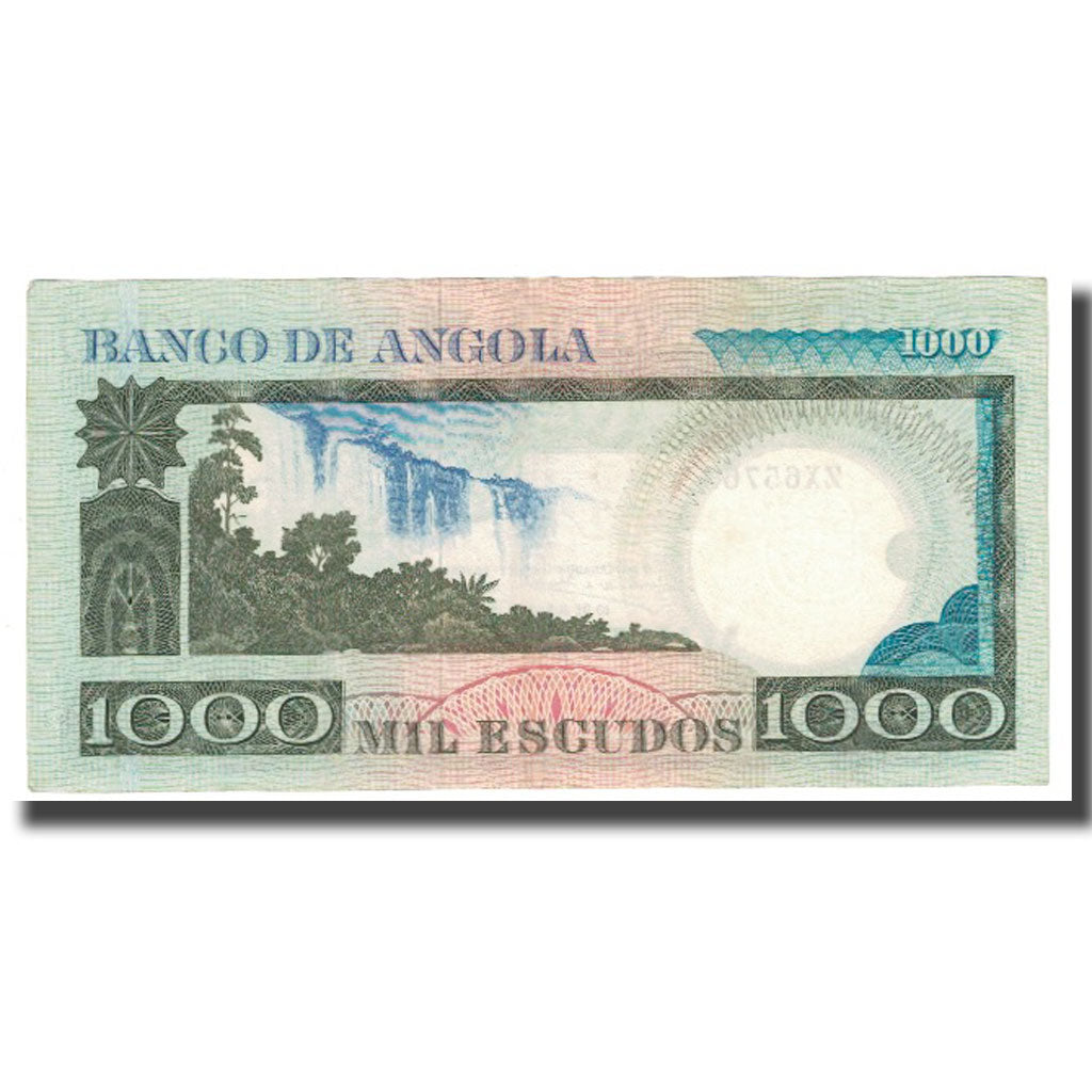 bancnota, 
  
  Angola, 
  
  1000 de escudo