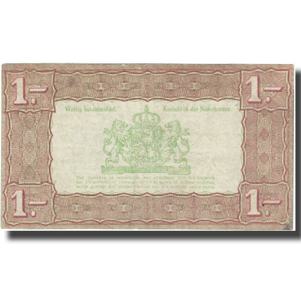 bancnota, 
  
  Olanda, 
  
  1 Gulden