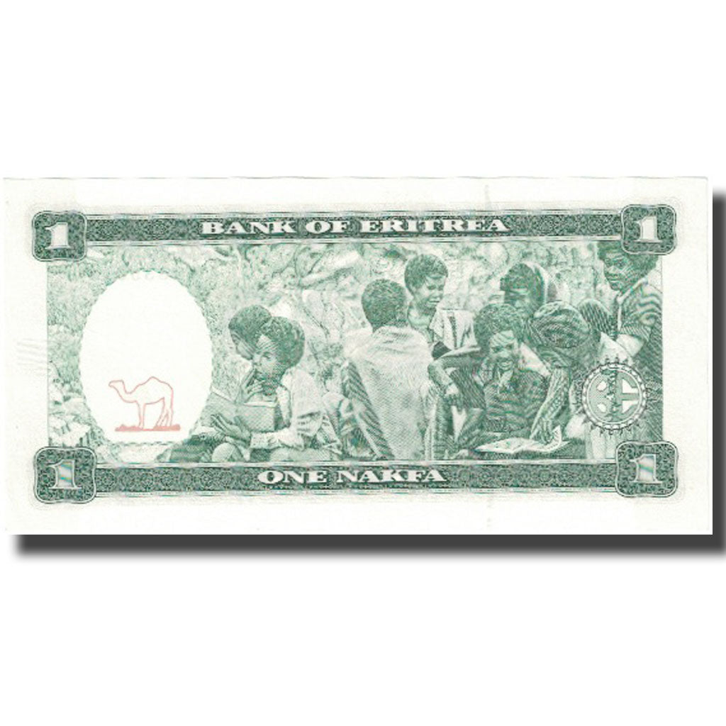 bancnota, 
  
  Eritreea, 
  
  1 Nakfa