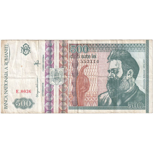 România, 
  
  500 lei, 
  
  EF(40-45)