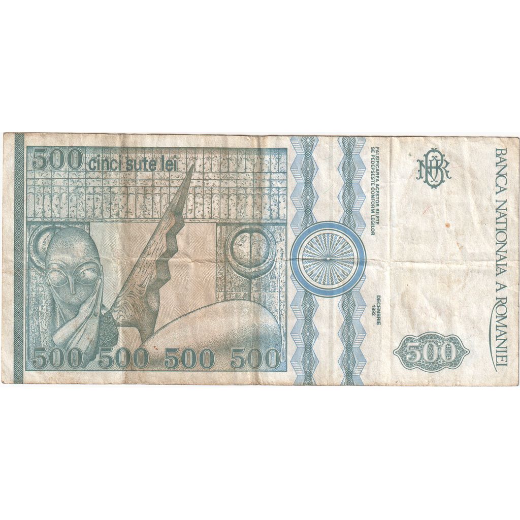 România, 
  
  500 lei, 
  
  EF(40-45)