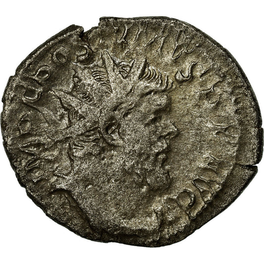 Monedă, 
  
  Antoninianus, 
  
  EF(40-45)