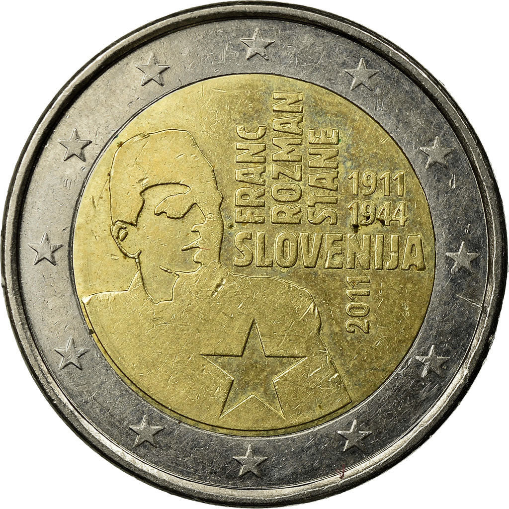 Monedă, 
  
  Slovenia, 
  
  Franc Razman