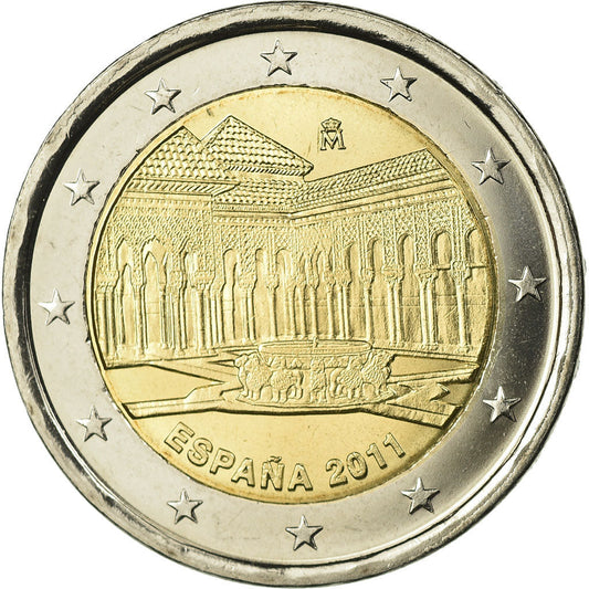 Spania, 
  
  2 euro, 
  
  2011