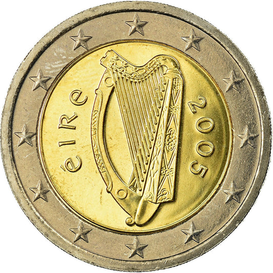 REPUBLICA IRLANDA, 
  
  2 euro, 
  
  2005