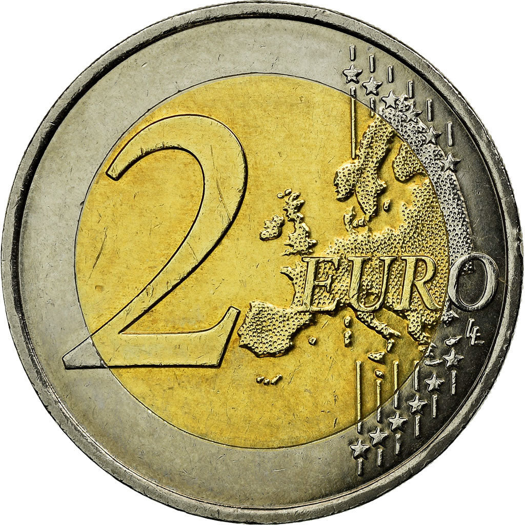 Franţa, 
  
  2 euro, 
  
  Prietenia franco-germană