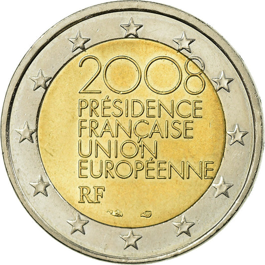 Franţa, 
  
  2 euro, 
  
  Președintele Uniunii Europene