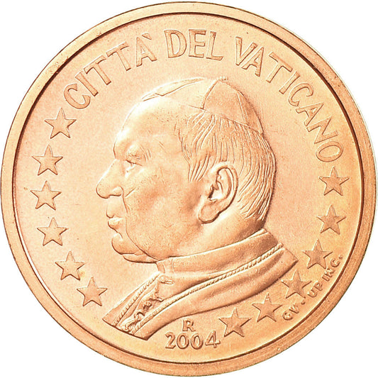 Vatican, 
  
  2 cenți de euro, 
  
  2004