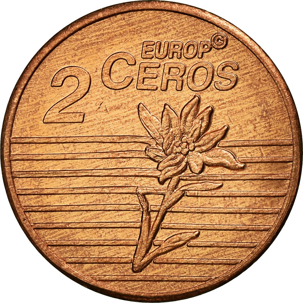 Elveţia, 
  
  2 cenți de euro, 
  
  2003