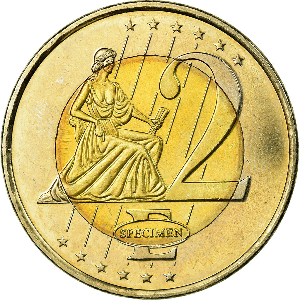 Danemarca, 
  
  2 euro, 
  
  2003