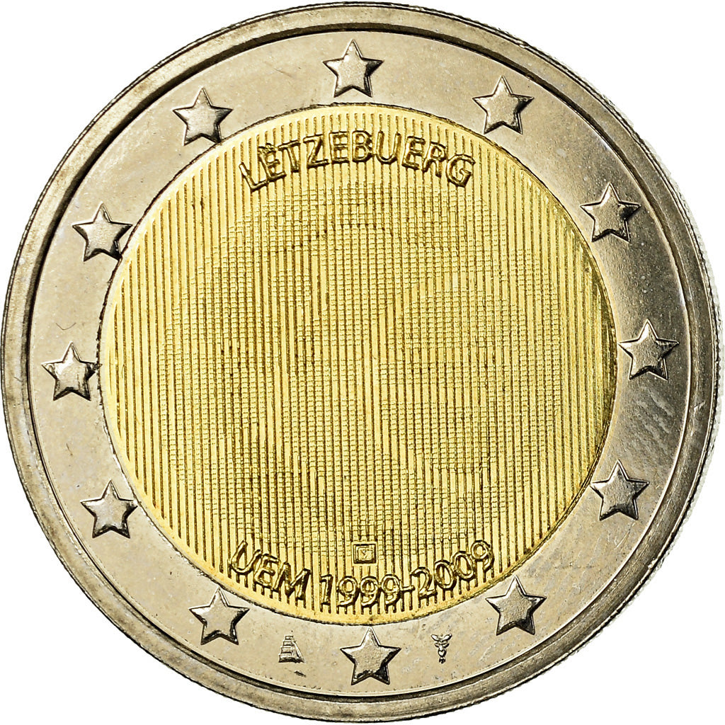 Luxemburg, 
  
  2 euro, 
  
  UEM