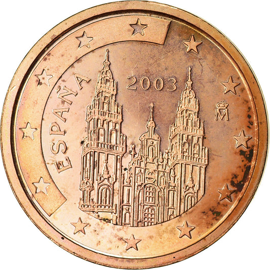 Spania, 
  
  2 cenți de euro, 
  
  2003