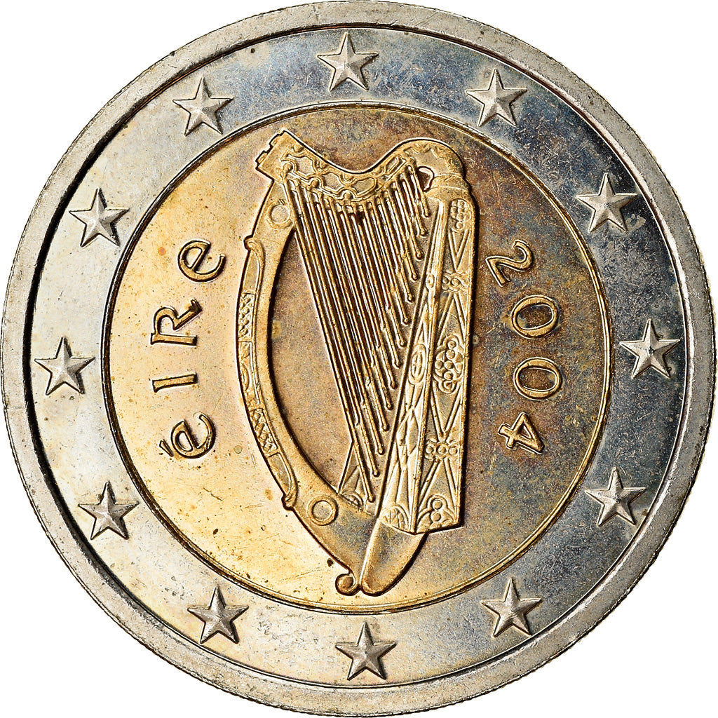 REPUBLICA IRLANDA, 
  
  2 euro, 
  
  2004