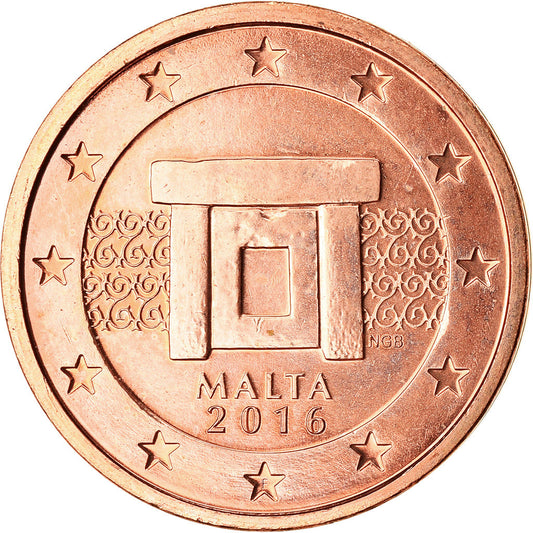 Malta, 
  
  2 cenți de euro, 
  
  2016