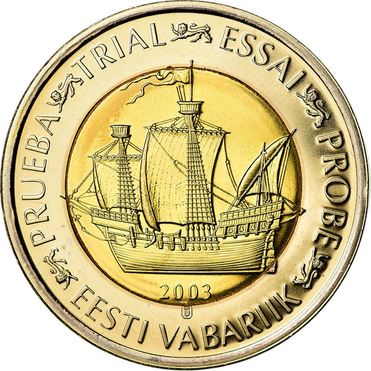 Estonia, 
  
  2 euro, 
  
  2003