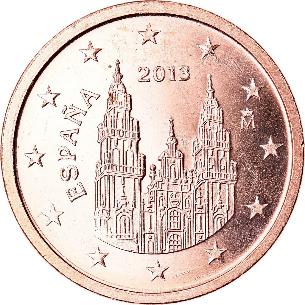 Spania, 
  
  2 cenți de euro, 
  
  2013