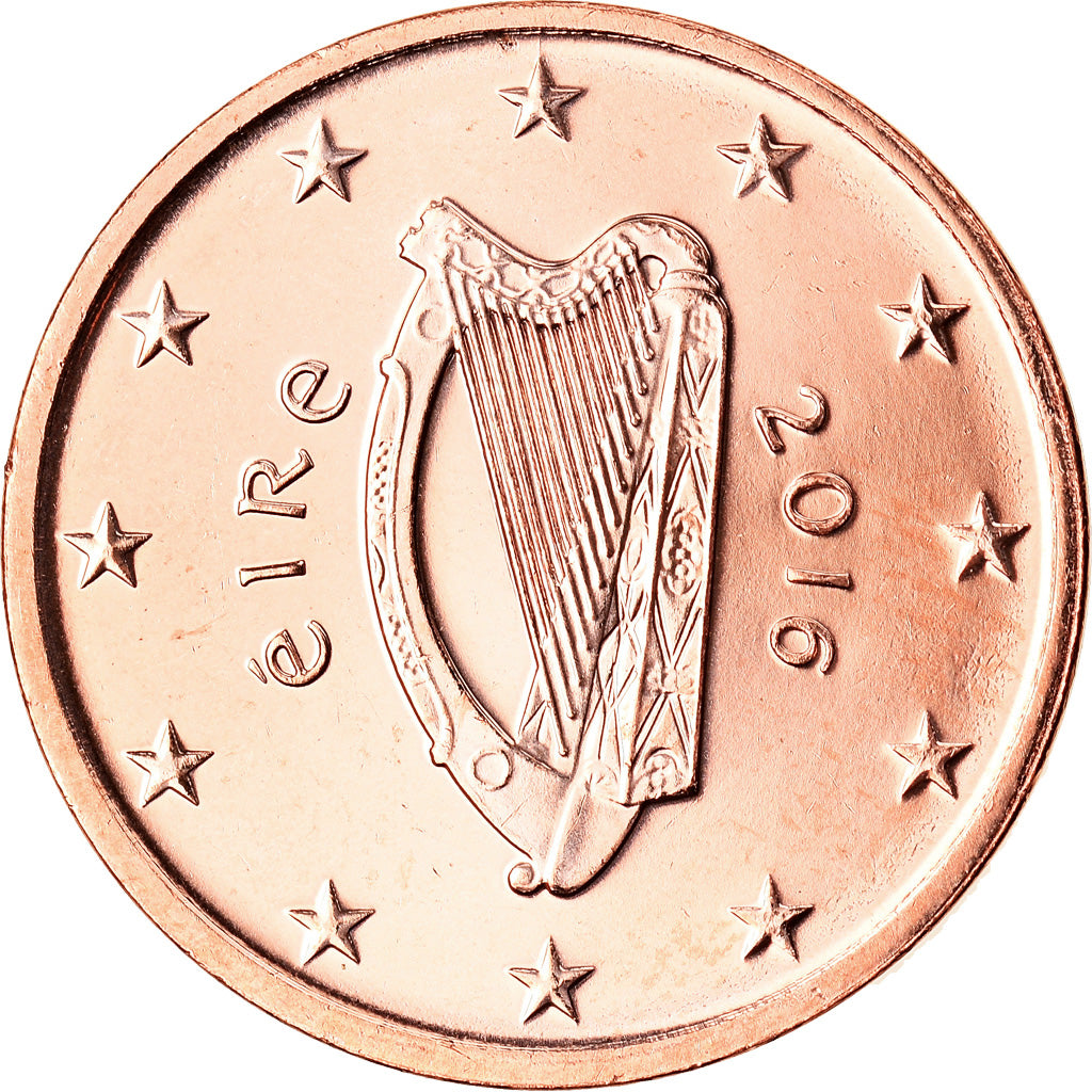 REPUBLICA IRLANDA, 
  
  2 cenți de euro, 
  
  2016