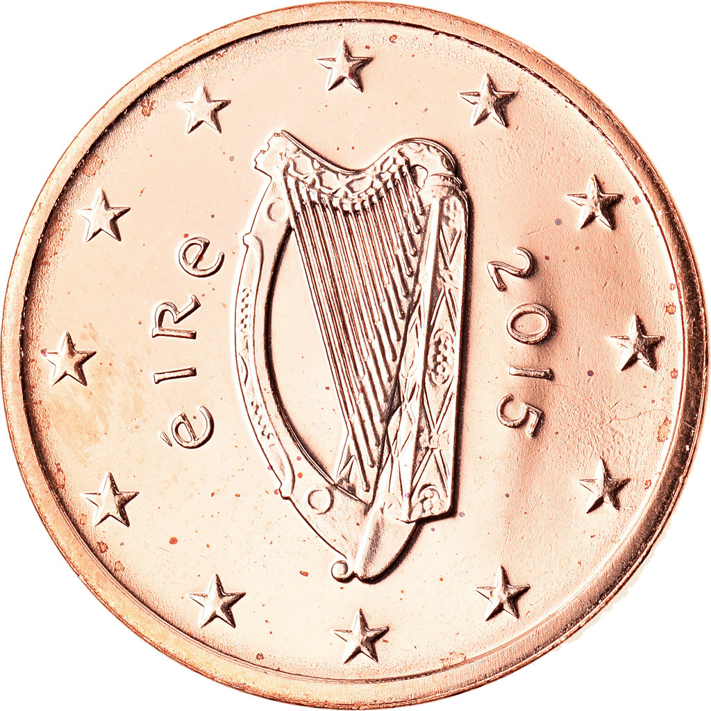 REPUBLICA IRLANDA, 
  
  2 cenți de euro, 
  
  2015