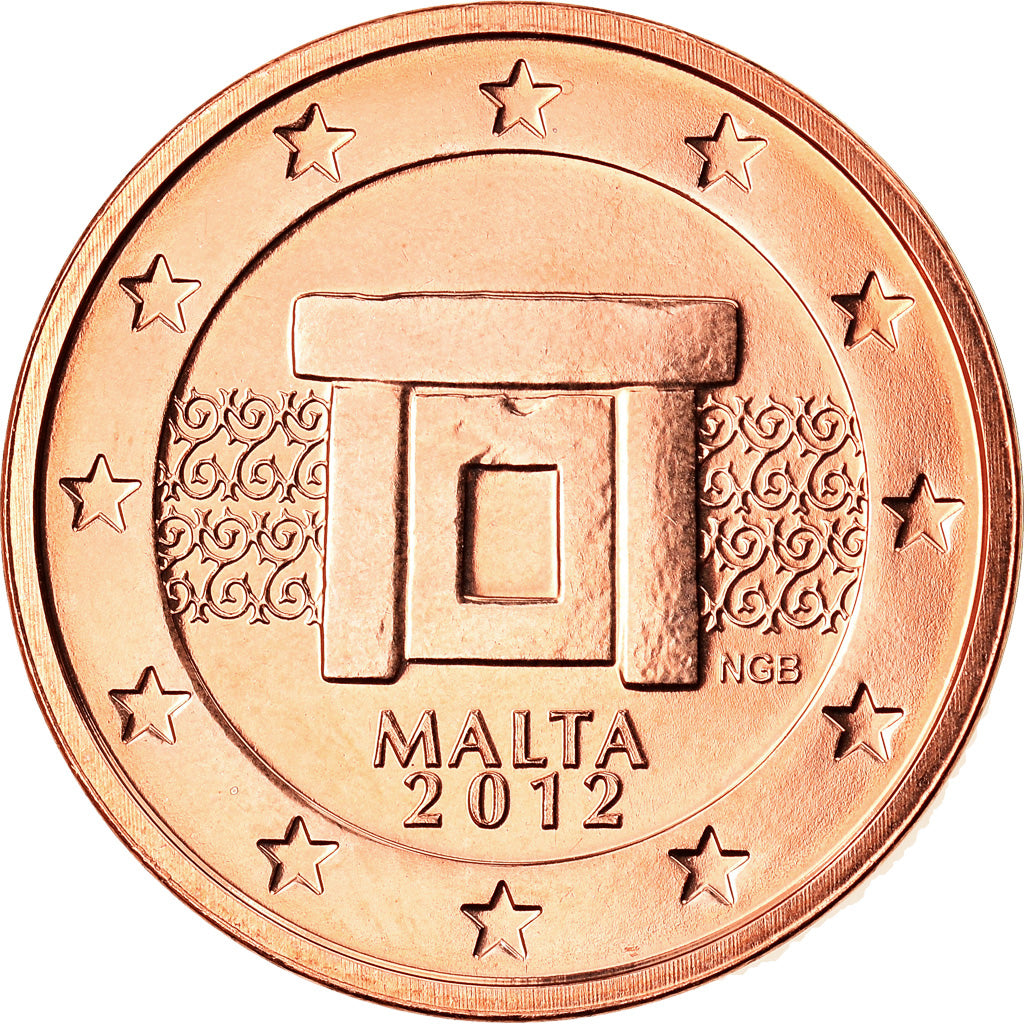 Malta, 
  
  2 cenți de euro, 
  
  2012