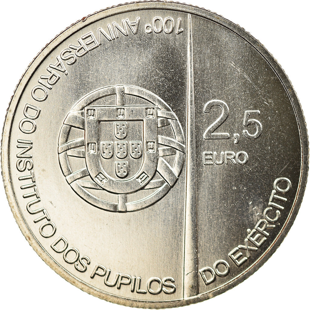 Portugalia, 
  
  2-1/2 euro, 
  
  100 ans de l institut des pupilles de l armée