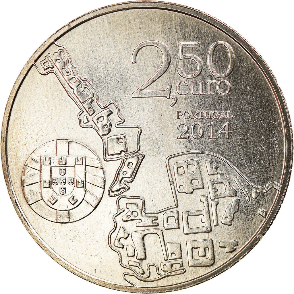 Portugalia, 
  
  2-1/2 euro, 
  
  Universiteit von Coimbra