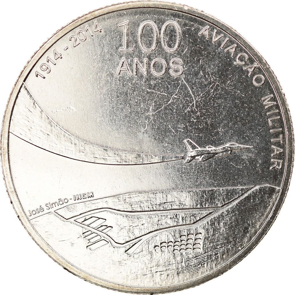 Portugalia, 
  
  2-1/2 euro, 
  
  100 Ans de l'Aviation Militaire