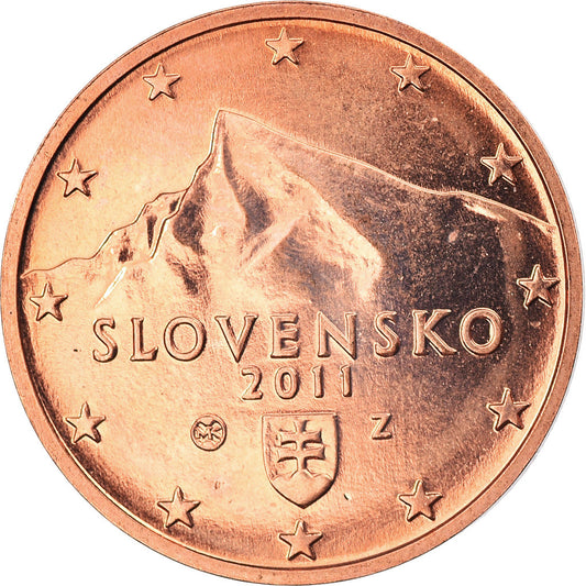 Slovacia, 
  
  2 cenți de euro, 
  
  2011