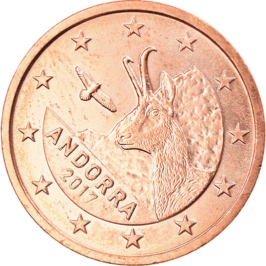 Andorra, 
  
  2 cenți de euro, 
  
  2017