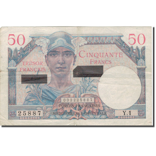 bancnota, 
  
  Franţa, 
  
  50 de franci