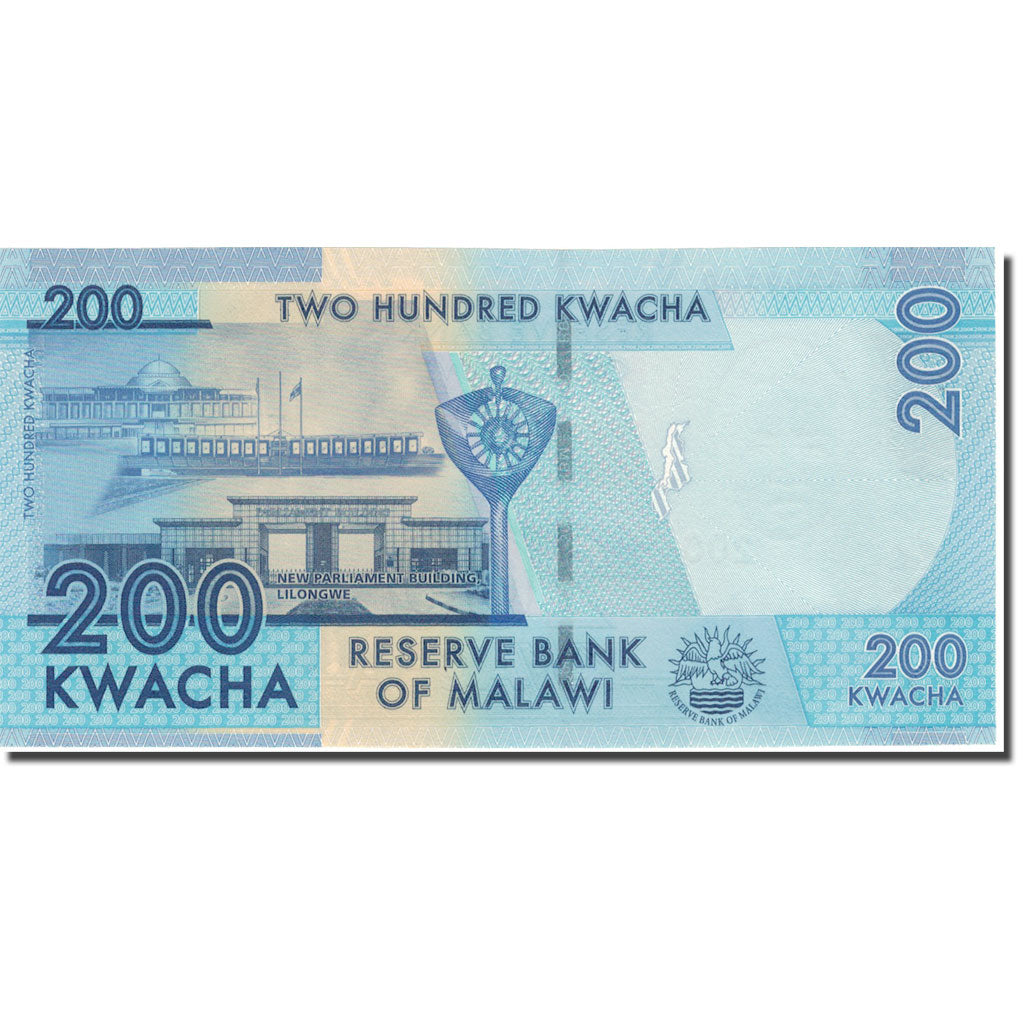 bancnota, 
  
  Malawi, 
  
  200 Kwacha