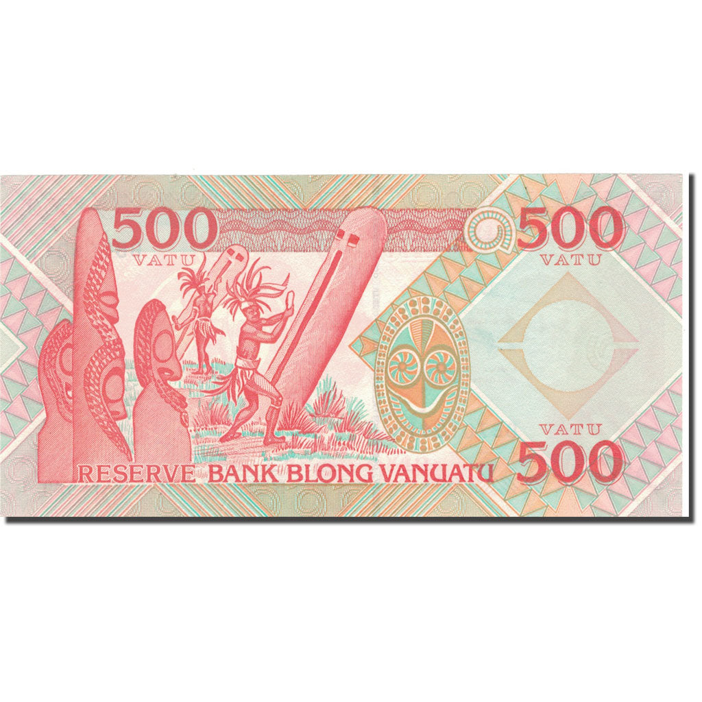 bancnota, 
  
  Vanuatu, 
  
  500 Vatu