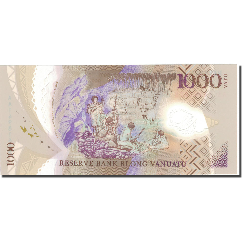 bancnota, 
  
  Vanuatu, 
  
  1000 Vatu